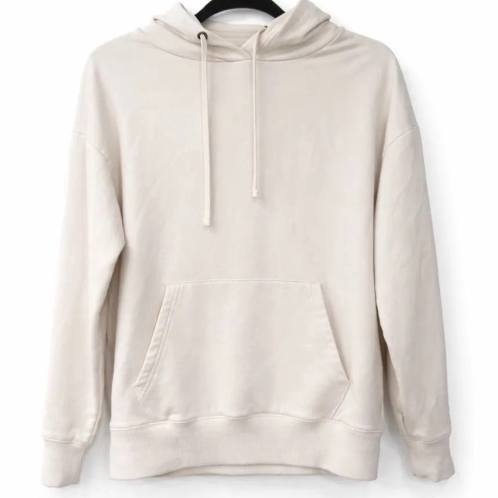 Buffalo David Bitton Cream Drawstring Hoodie